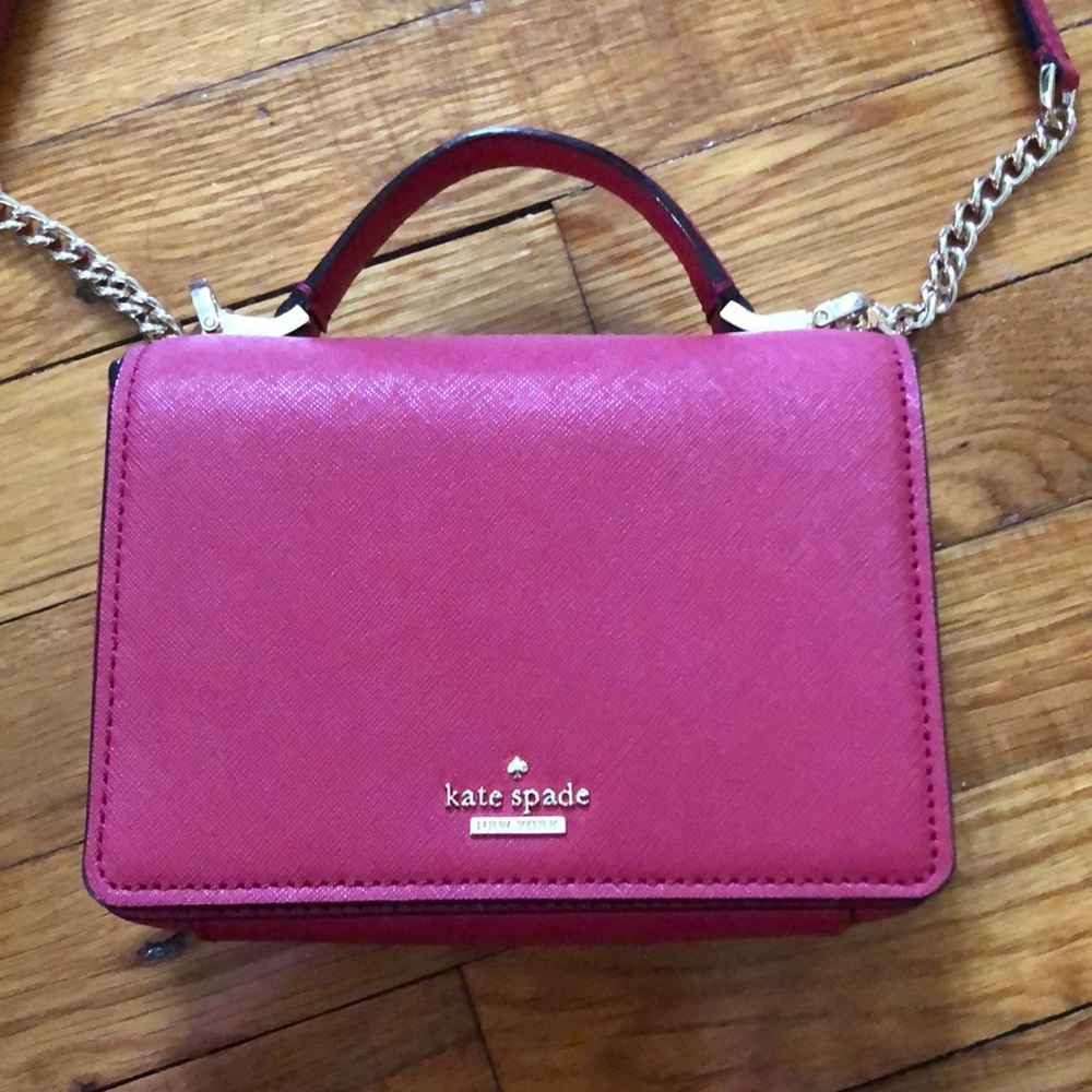 Brand new Red Kate spade mini crossbody
